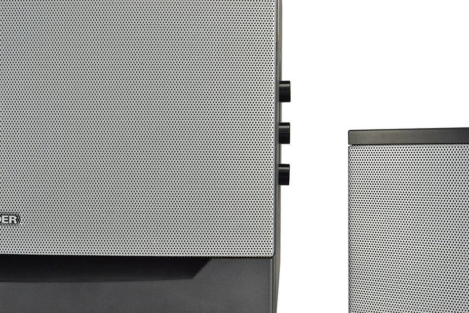 Thonet and Vander Laut Bluetooth 340 Watt Wood Multimedia Audio Speaker System, 2.1 Stereo Speakers with Integrated... N9
