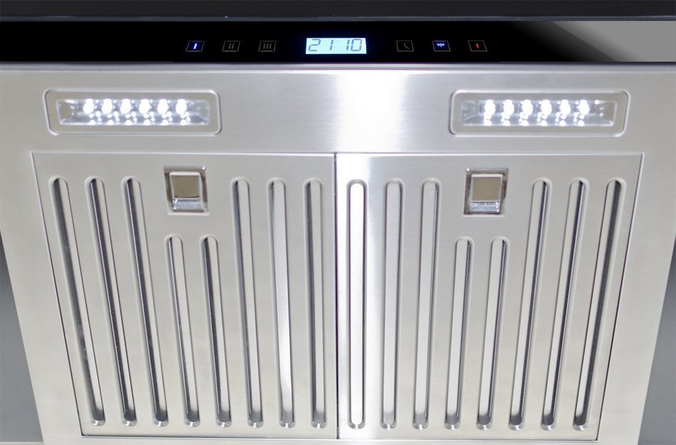 AKDY New 36" European Style Wall Mount Stainless Steel Range Hood Vent Touch Sensor Control AZ-H837C-90 N3