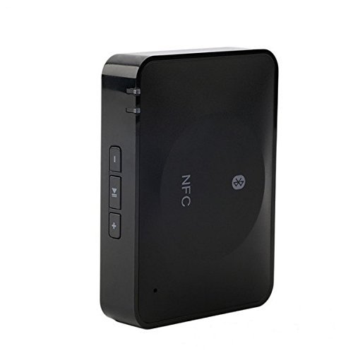 CY NFC Desktop HiFi Wireless Bluetooth Music Receiver for Streaming Phone Tablet Laptop with 3.5mm Audio Ounput N3