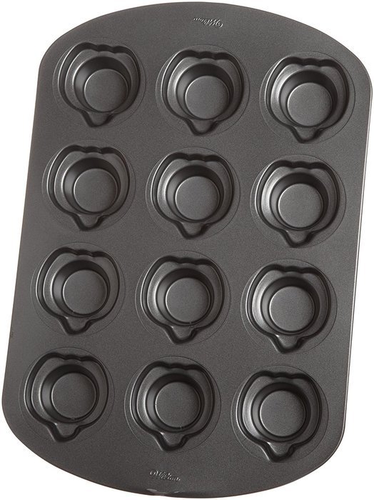 Wilton 2105-0693 12-Cavity Nonstick Square Treat Cake Pan N13