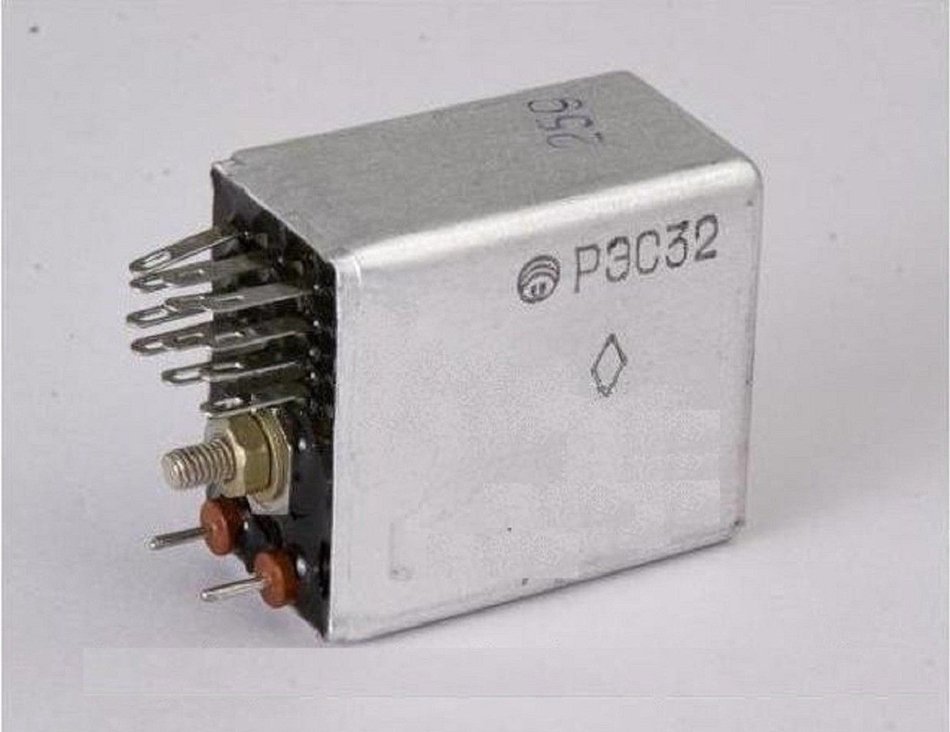 Relay RES-32 02.02 20mA 25V USSR 3 pcs N2