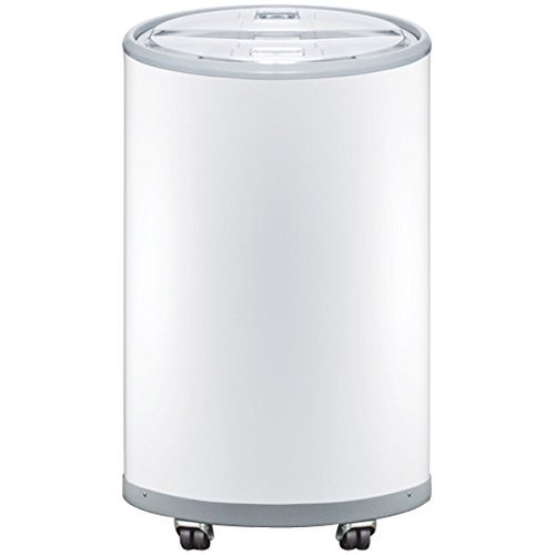 Summit CC48: Commercially approved round beverage refrigerator with "blue" ice bank for 8 hours of electricity-free... N3