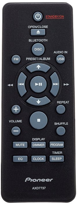 Pioneer CD mini component system with Bluetooth X-EM22 Black (Japan domestic model) N5