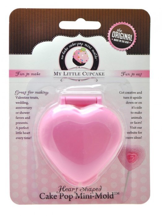 My Little Sweetheart ~ Heart Shaped No Bake Cake Pop Mini-Mold&trade; N2