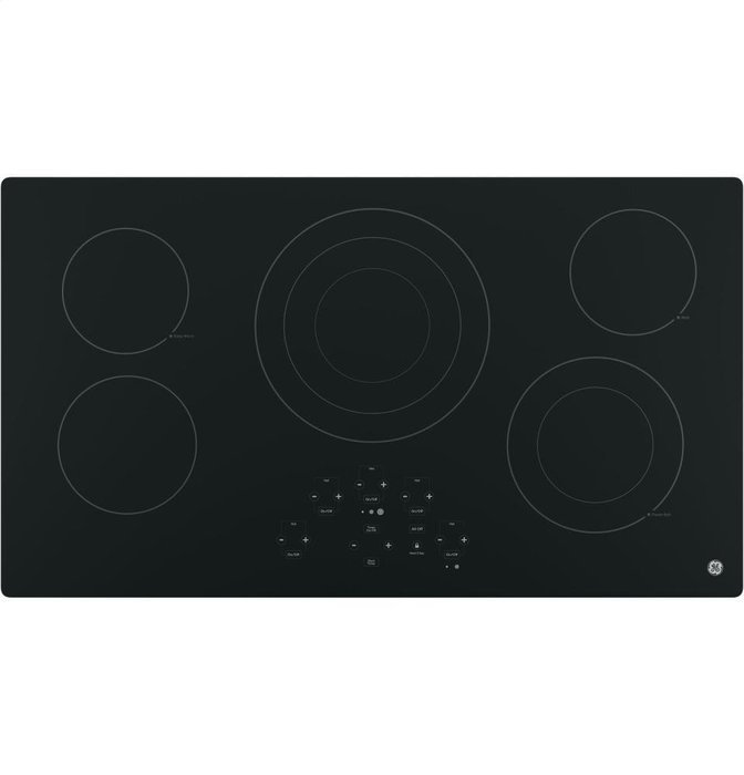 GE JP5036DJBB 36" Black Electric Smoothtop Cooktop N4