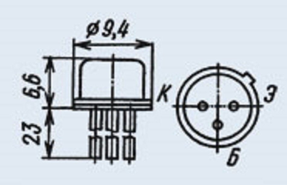 Transistors silicon 2T708B USSR 3 pcs N2