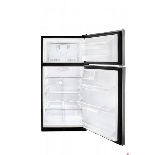 Frigidaire FFHT1817L 18.2 Cubic Foot Top Freezer Refrigerator with Store-More Organization System and, Stainless... N7