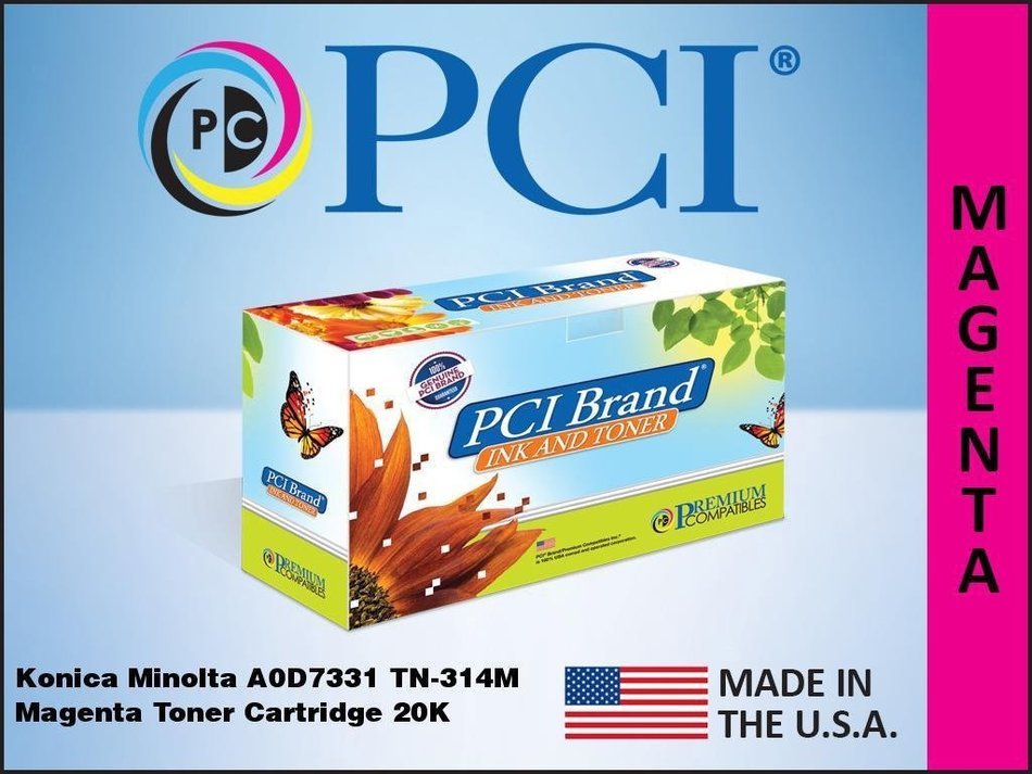 PCI KONICA MINOLTA A0D7331 TN-314M 20K M