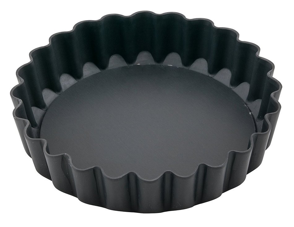 Winco FQP-4 2 piece/set 4" Non-stick, Carbon Steel, Quiche Pan