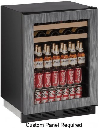 U-Line U1224BEVINT00B 5.4 cu. ft. Capacity 24" 1000 Series Built In Compact Beverage Center in Panel Ready N2