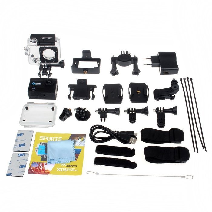 Boblov SJ9000 4K HD WiFi Sports Action Camera 2.0" LCD 16MP Diving DVR Video Camcorder+Waterproof 50M Diving Light... N12
