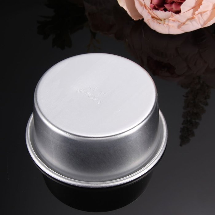 Easydeal 4''/6''/8'' Aluminum Alloy Non-stick Round Cake Baking Mould Pan Bakeware Tool (6") N4