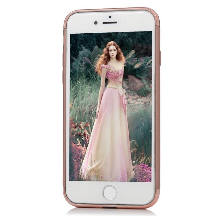 iPhone 7 Case (4.7 inch) - 3 in 1 High Impact Shockproof Anti-slip Lightweight Bumper Plating Frame Oleophobic... N28