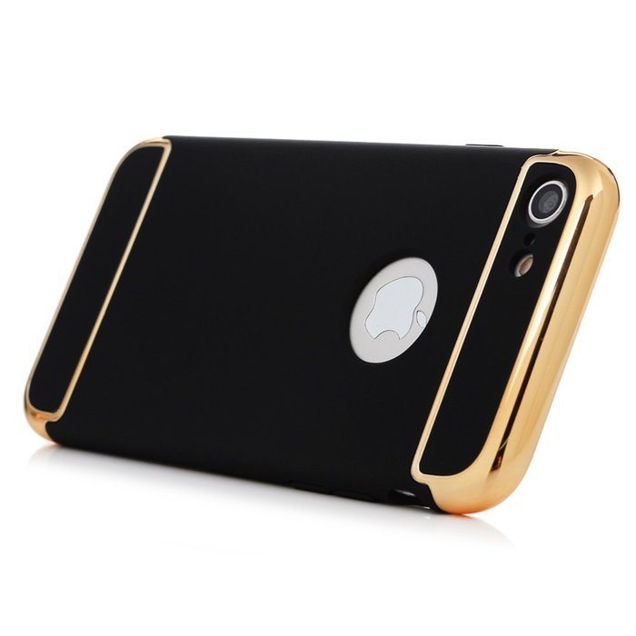 iPhone 7 Case (4.7 inch) - 3 in 1 High Impact Shockproof Anti-slip Lightweight Bumper Plating Frame Oleophobic... N33