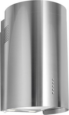 16" Range Hood Wall Mounted Round Stainless Steel KA-138-CS NT AIR. Made in Italy. N3