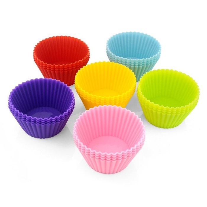 Nonstick Muffin Pan 12-Cup, PAMISO Reusable carbon steel Regular Muffin Pan, cupcake pans ,popover pan (Gray) N9
