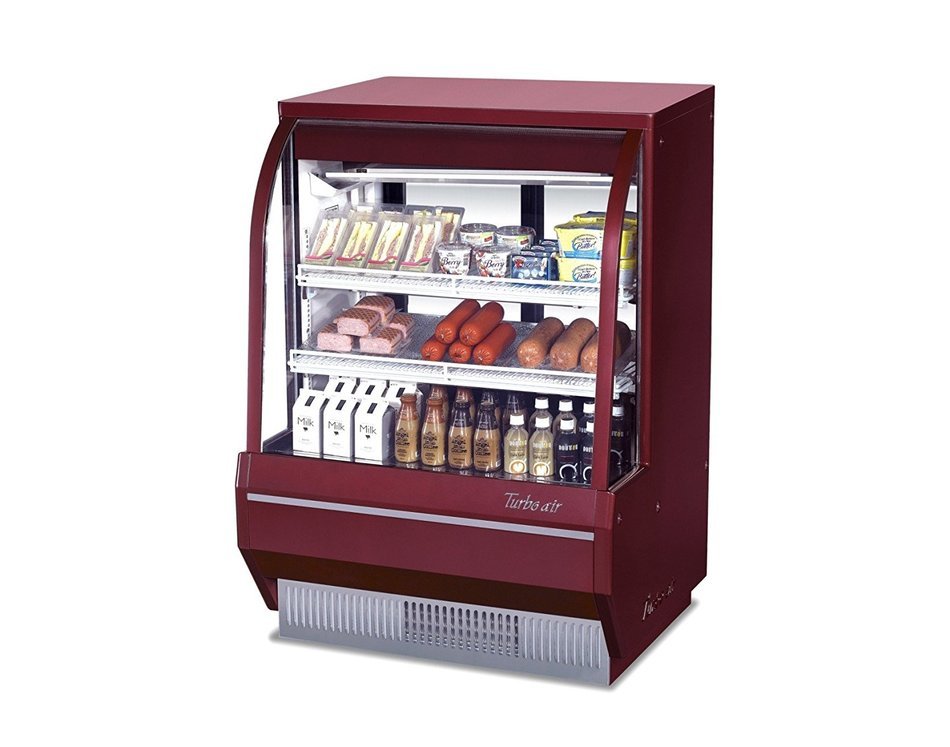 Turbo Air TCDD-48-2-L 4' Low Deli Case
