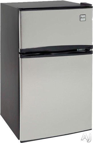 Avanti RA3136SST 2 Door Cycle Refrigerator, 3.1 cu. ft., Stainless Steel