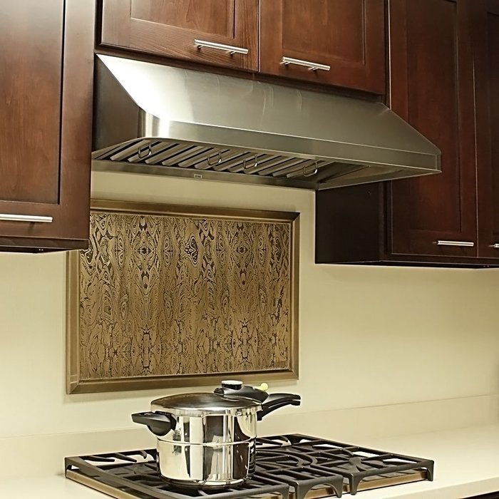 KOBE Range Hoods CH9130SQB-1 Under Cabinet Hood 6-Speed, 760 CFM with LED Lights, 30-Inch N6