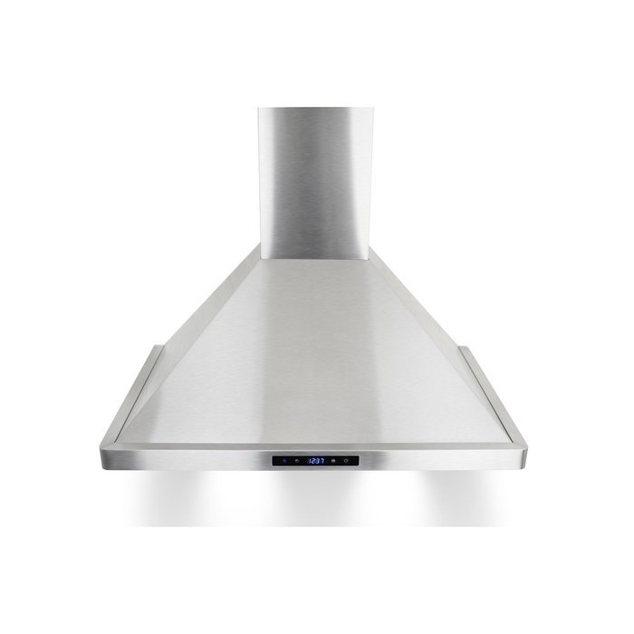 AKDY&reg; 30" Kitchen Wall Mount Stainless Steel Touch Panel Control Range Hood LED Touch Control N6