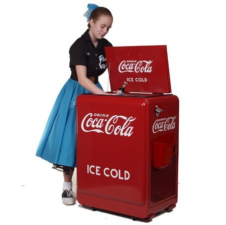 Refrigerated Coca-Cola Cooler Chest N3