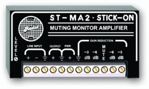 RDL ST-MA2 2W Mono Audio Amplifier with Muting - 8 O