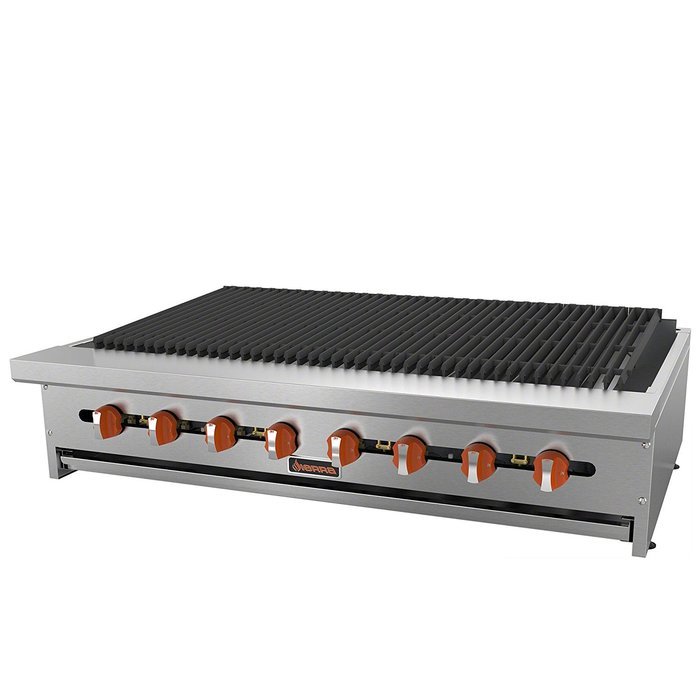 MVP Group SRRB-48 Gas Radiant Broiler, 48", Grey