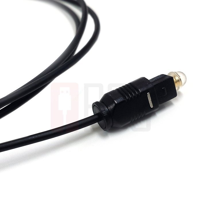 BuyCheapCables&reg; 30ft Ultra Slim 2.2mm OD Toslink Optical Digital Audio Cable (30' | 9.1m) N4