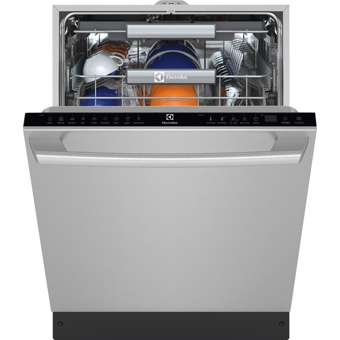Electrolux EI24ID50QS Built-In Dishwasher with IQ Touch Controls, 24-Inch, Stainless Steel N3