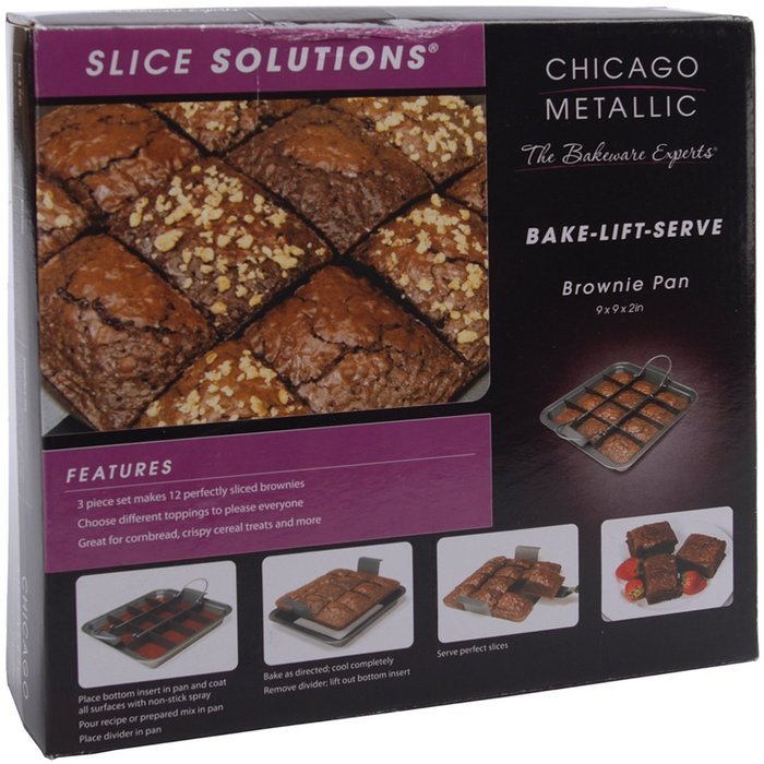 Slice Solutions Brownie Pan