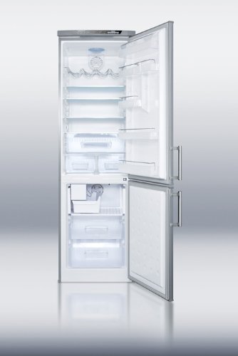 Summit FFBF171SSIM 11.47 cu. ft. Capacity Bottom Freezer Refrigerator With Factory Installed Icemaker