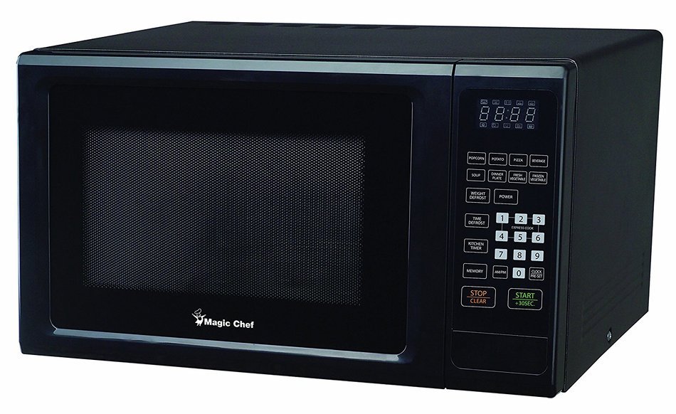 Magic Chef Mcm1110B 1.1 Cubic Feet 1,000-Watt Microwave With Digital Touch, Black