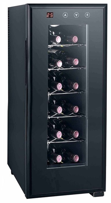 Spt Thermo-Electric Wine Cooler with Heating, 12-Bottles