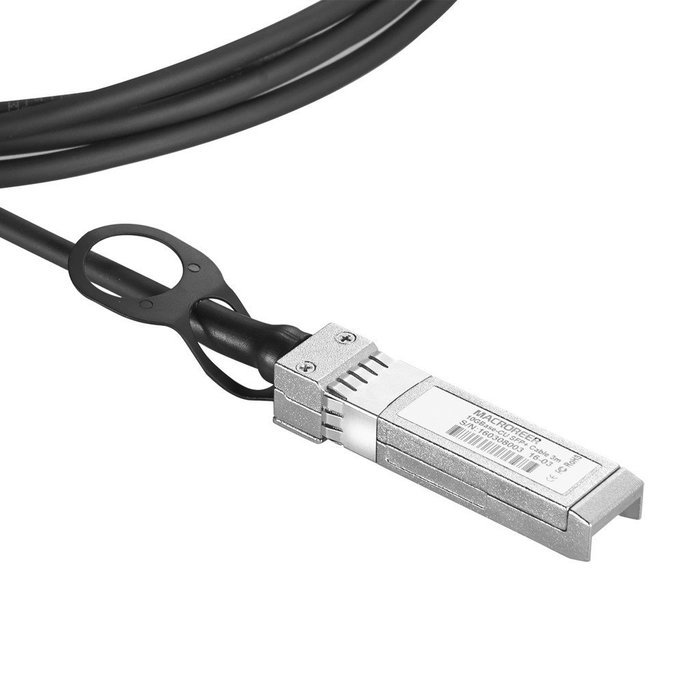 Macroreer 10GBASE SFP+ DAC 0.5m Direct Attach Copper Twinax Cable Passive Force10 CBL-10GSFP-DAC-0.5M Compatible N11