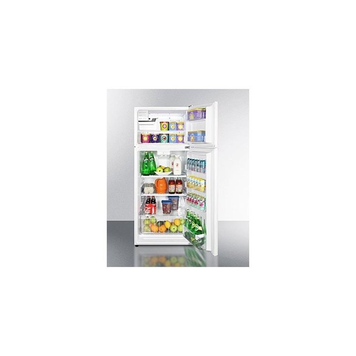 Summit FF1118WIM Ada Compliant Frost-free Refrigerator-freezer in White with Icemaker N3