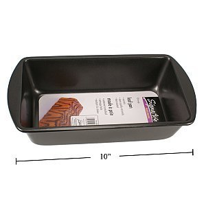 Non-stick 10 Inch Loaf Pan, 10x5.25x2.5"