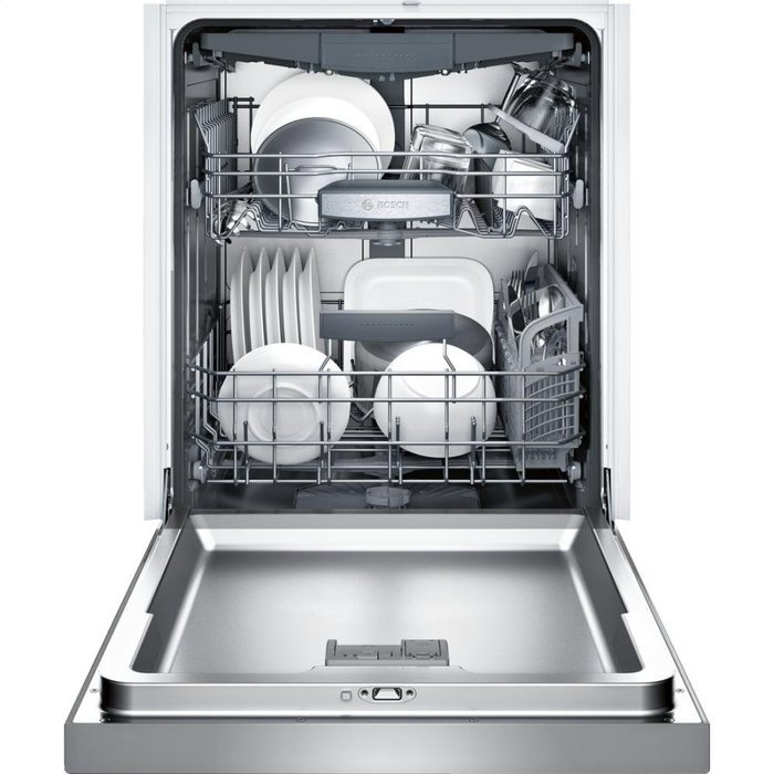 Bosch SHE68TL5UC 800 24" Stainless Steel Semi-Integrated Dishwasher - Energy Star N6