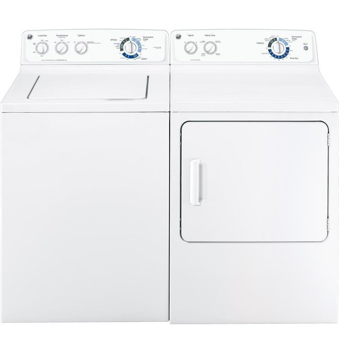 6.0 Cu. Ft. Capacity DuraDrum Gas Dryer &ndash; White N3