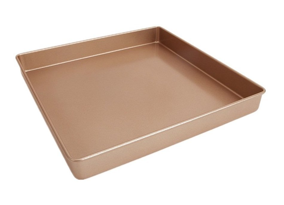 GMM 11" Square Non-Stick Cake Pan, Certified Coating Healthy Living DIY for Home Kitchen and Catering (Aluminum... N4