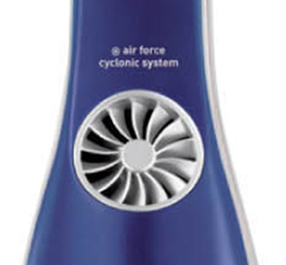 T-FAL cyclone vacuum Cordless stick cleaner air force compact battery-powered indigo blue N8