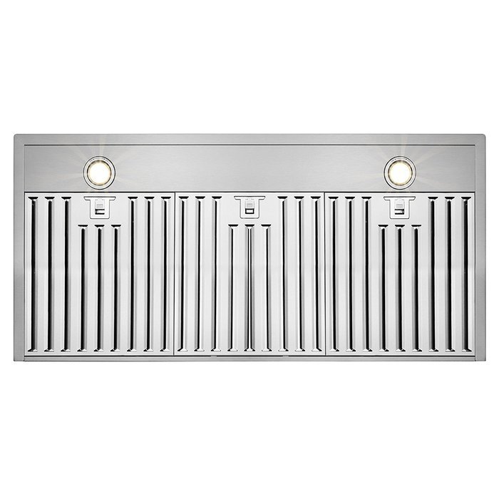 AKDY&reg; 42" Wall Mount Stainless Steel Touch Display Screen Baffle Filter Kitchen Range Hood Powerful Vents N4