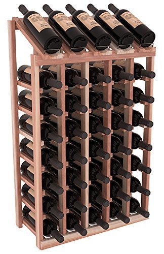 Wine Racks America Redwood 5 Column 8 Row Display Top Kit. 13 Stains to Choose From! N13