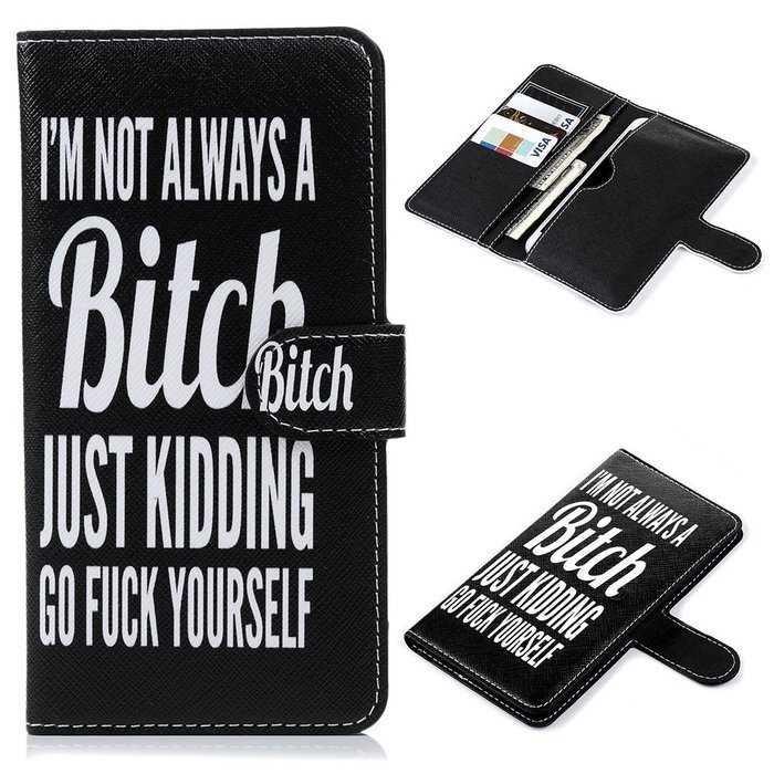 iPhone 7 Case,iPhone 6S Case,iPhone 6 Case (4.7") - Flip Folio Wallet Stand Case Insert Plug-in Design PU Leather... N16