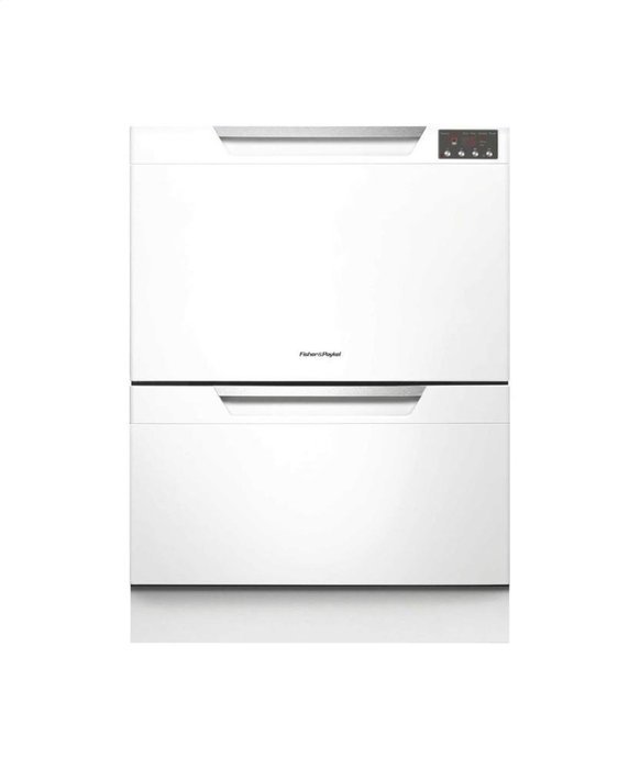 Fisher & Paykel DD24DAW8 Semi-Integrated Double Dishdrawer with 14 Place Settings, 9 Wash Cycles, SmartDrive Technology...