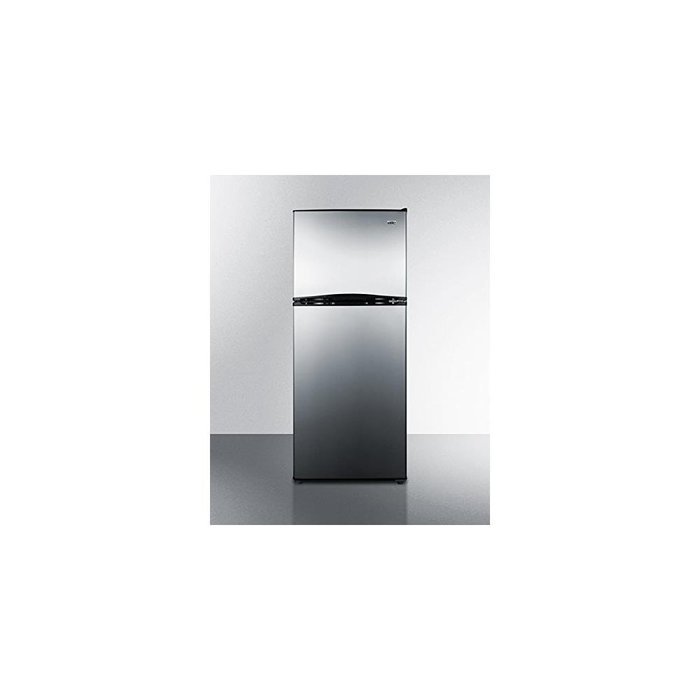 SUMMIT FF1085SS Energy Star Qualified 24 And Wide 9.9 Cu.Ft. Frost-Fre N4