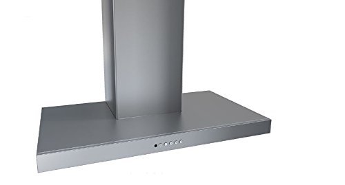 Faber STIL48SS600-B 600 CFM 48" Stilo T-Shape Wall Range Hood, Stainless Steel N3