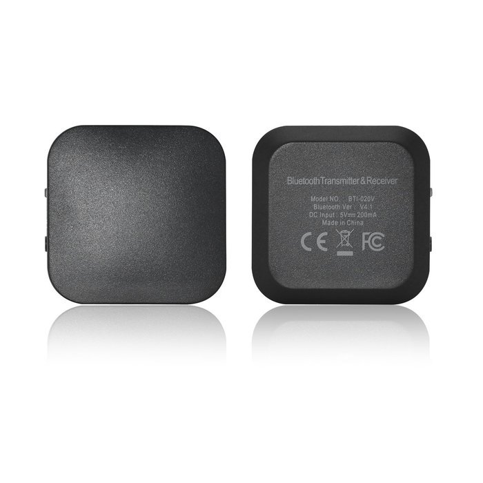 Bluetooth 4.1 Audio Transmitter and Receiver, GLL 2-in-1 Wireless 3.5mm Portable Adapter, Support APTX, SBC, A2DP... N11