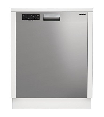 Blomberg DW25502SS Built In Dishwasher with 14 Place Settings and 5 Wash Cycles, 24", Stainless Steel