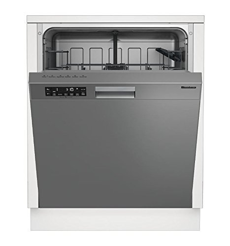 Blomberg DW25502SS Built In Dishwasher with 14 Place Settings and 5 Wash Cycles, 24", Stainless Steel N2
