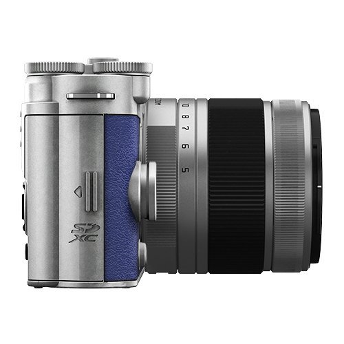 Pentax SLR camera zoom lens kit Bright Silver / Royal Blue 034 order color PENTAX Q-S1